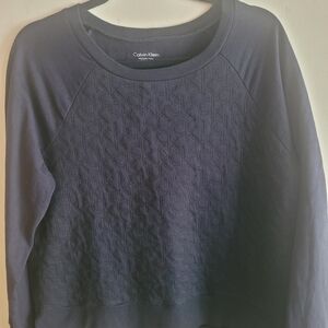 Calvin Klein Black Women's Sweatshirt Size Medium